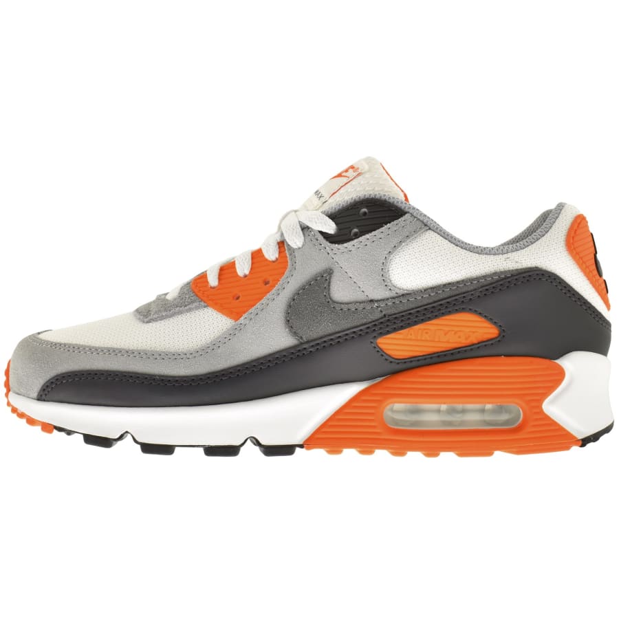 Orange white air max sales